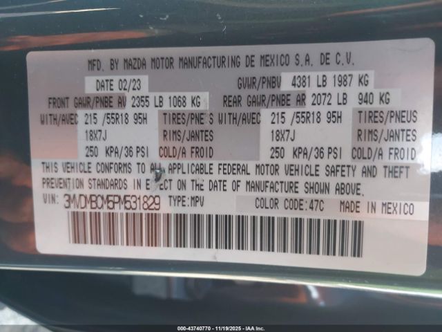 2023 MAZDA CX-30 3MVDMBCM5PM531829 Photo 8