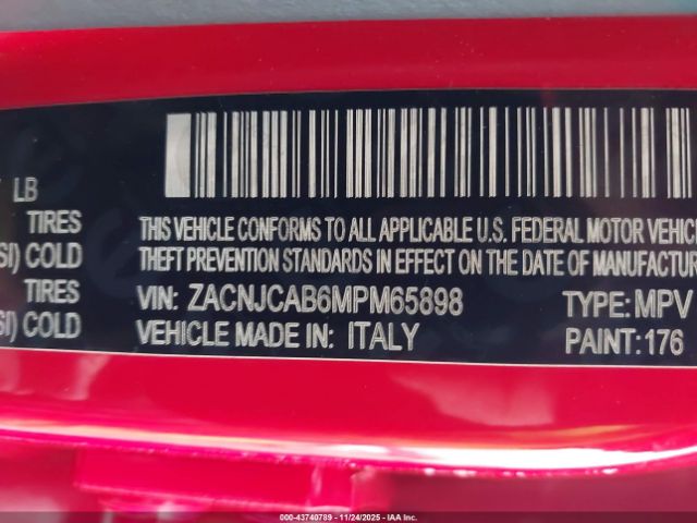 2021 JEEP RENEGADE ZACNJCAB6MPM65898 Photo 8