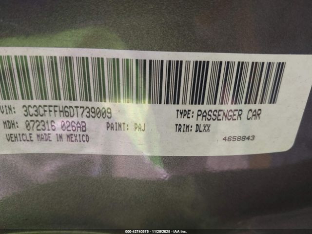 2013 FIAT 500 3C3CFFFH6DT739009 Photo 8