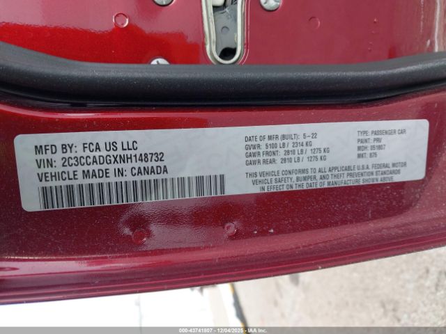 2022 CHRYSLER 300 2C3CCADGXNH148732 Photo 8