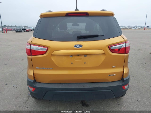 MAJ6S3GL4NC466001 Ford Ecosport Se