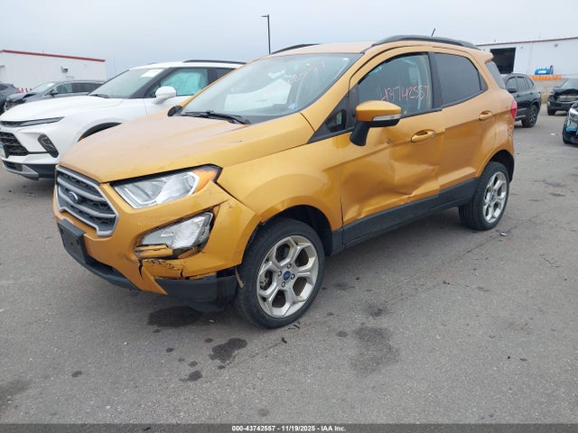 MAJ6S3GL4NC466001 Ford Ecosport Se
