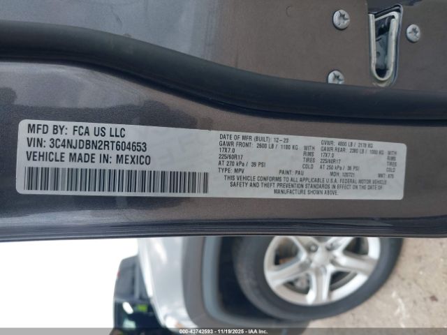 2024 JEEP COMPASS 3C4NJDBN2RT604653 Photo 8