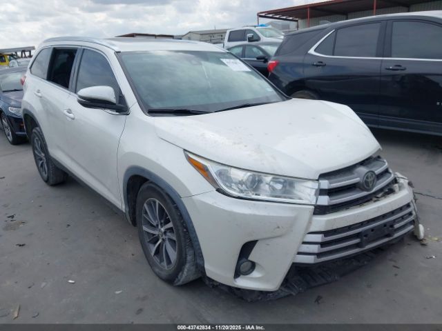 2019 TOYOTA HIGHLANDER 5TDKZRFH7KS571050