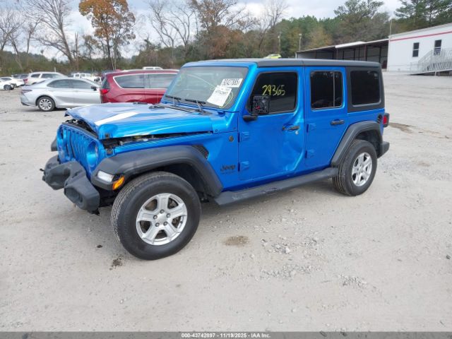 2022 JEEP WRANGLER UNLIMITED 1C4HJXDG2NW273400 Photo 1