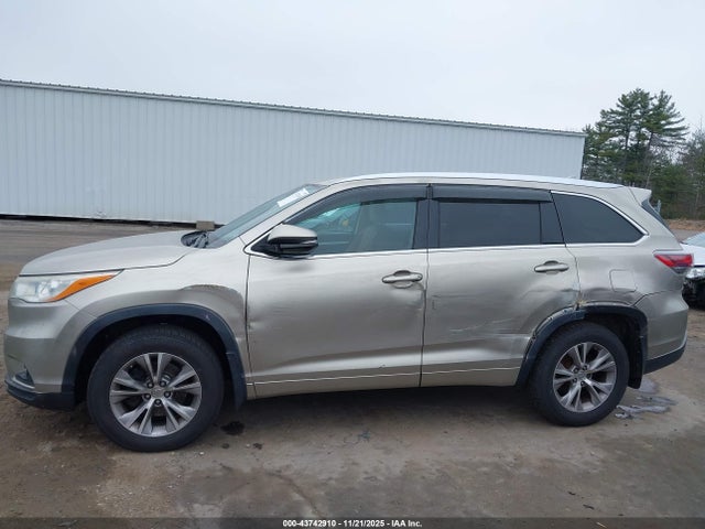Toyota Highlander Xle V6 2014 5TDJKRFHXES048707 Image 14