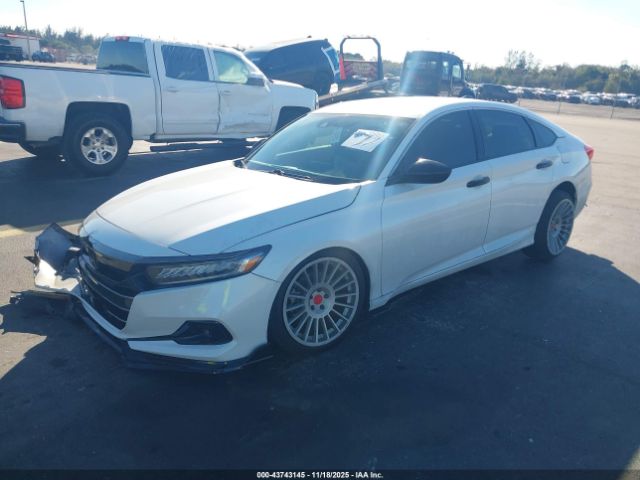 2021 HONDA ACCORD 1HGCV1F39MA056302 Photo 1