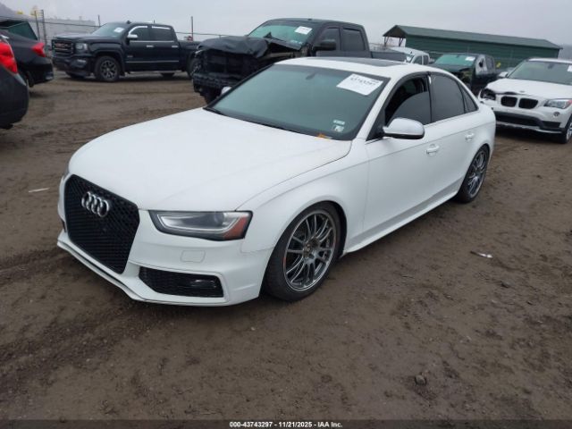 2014 AUDI S4 WAUBGAFL7EA097918 Photo 1