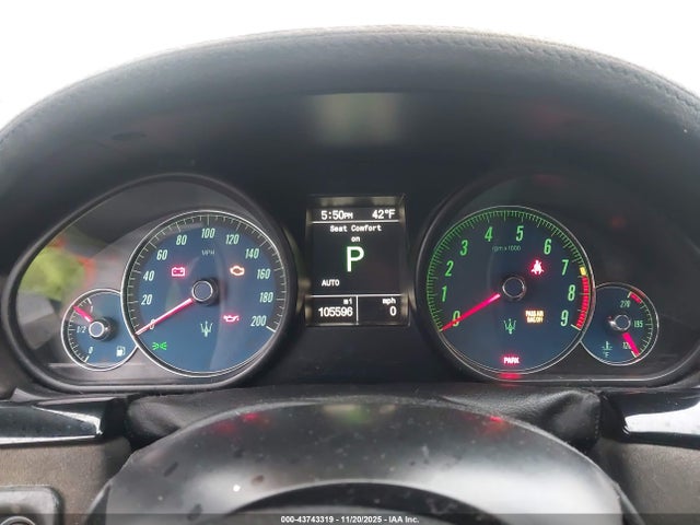 Продажа на аукционе авто 2013 Maserati Granturismo Mc/sport, vin: ZAM45VLAXD0067176, номер лота: 43743319