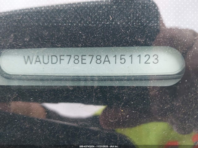 2008 AUDI A4 WAUDF78E78A151123 Photo 8