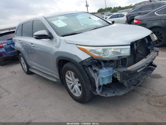 2015 TOYOTA HIGHLANDER 5TDZARFHXFS016699