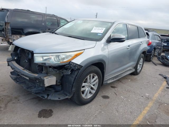 2015 TOYOTA HIGHLANDER 5TDZARFHXFS016699 Photo 1
