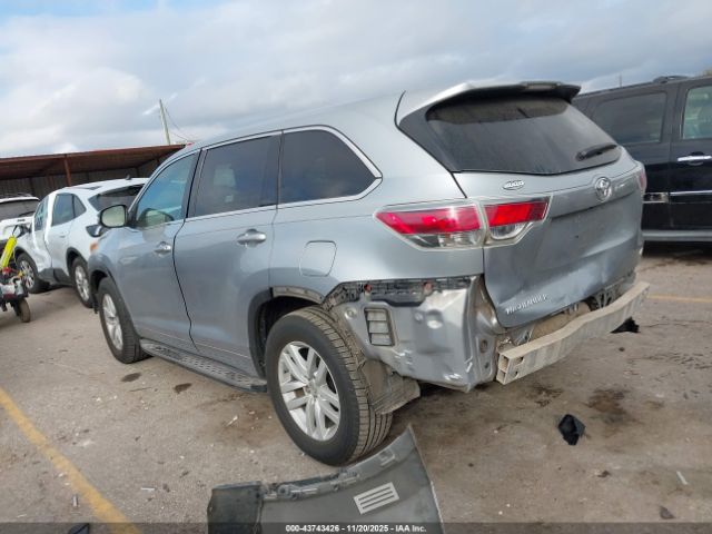 2015 TOYOTA HIGHLANDER 5TDZARFHXFS016699 Photo 2