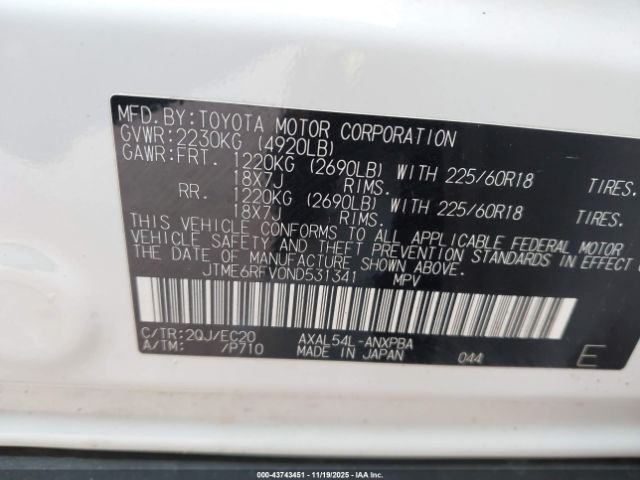 2022 TOYOTA RAV4 HYBRID JTME6RFV0ND531341 Photo 8