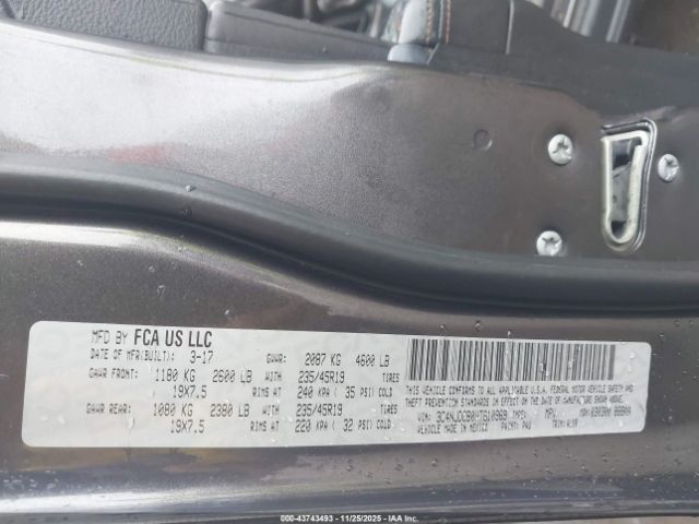 2017 JEEP NEW COMPASS 3C4NJDCB0HT610969 Photo 8