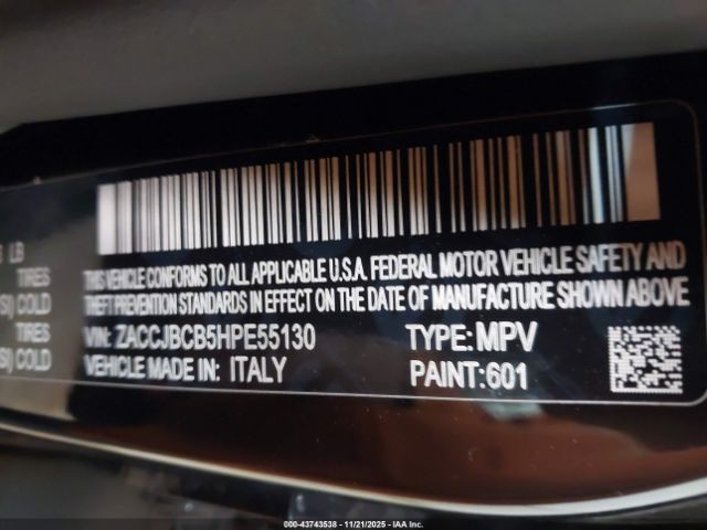 2017 JEEP RENEGADE ZACCJBCB5HPE55130 Photo 8