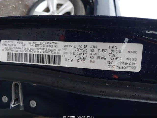 Jeep Compass High Altitude Edition 2015 1C4NJDEB1FD333510 Image 9