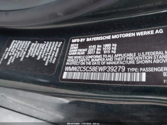 2014 MINI COUNTRYMAN WMWZC5C58EWP39279 Photo 8