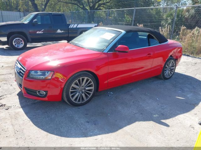 2010 AUDI A5 WAUVFAFH0AN014568 Photo 1