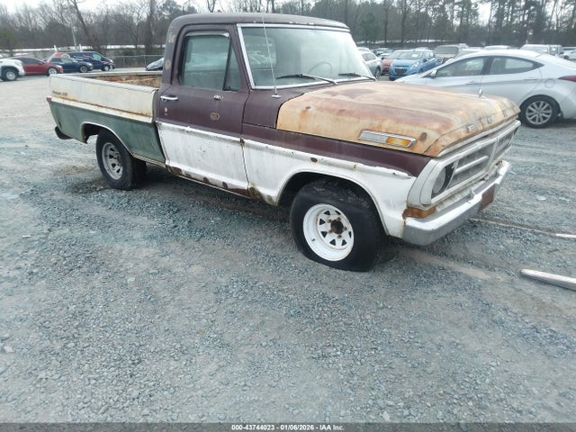 Auction sale of the 1971 Ford F100, vin: F10HNJ81475, lot number: 43744023
