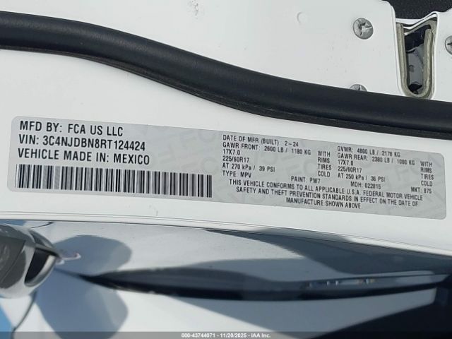 2024 JEEP COMPASS 3C4NJDBN8RT124424 Photo 8