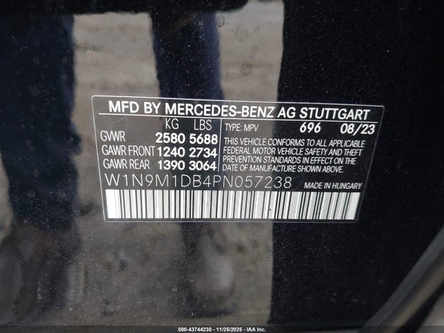 2023 MERCEDES-BENZ EQB 350 SUV W1N9M1DB4PN057238 Photo 8