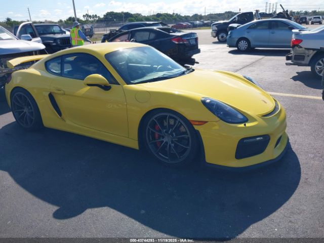 2016 PORSCHE CAYMAN WP0AC2A8XGK191243