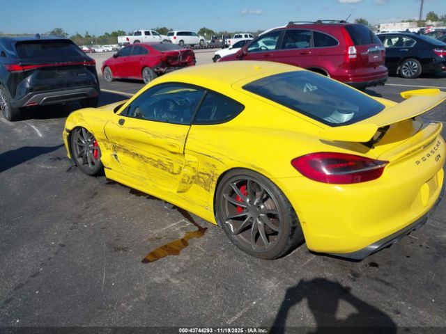 2016 PORSCHE CAYMAN WP0AC2A8XGK191243 Photo 2