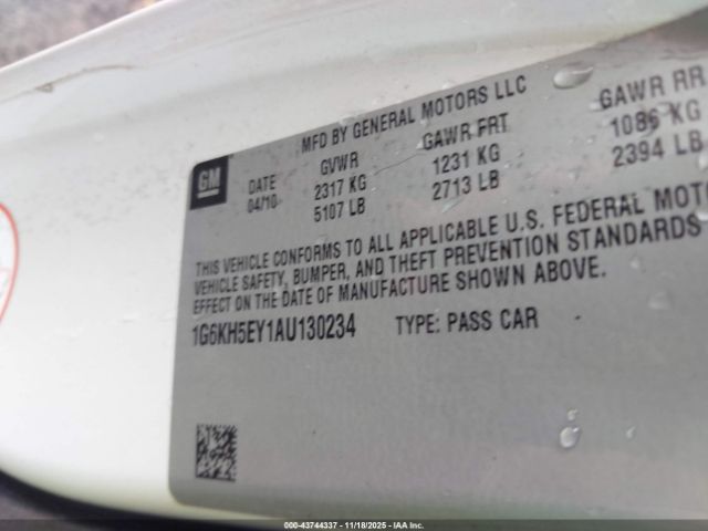 2010 CADILLAC DTS 1G6KH5EY1AU130234 Photo 8