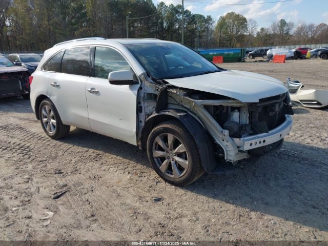 2016 ACURA MDX 5FRYD3H95GB018404