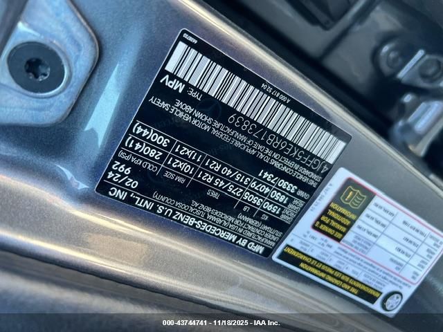 2024 MERCEDES-BENZ GLS 450 4JGFF5KE6RB173839 Photo 8