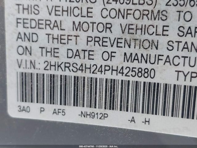 2023 HONDA CR-V 2HKRS4H24PH425880 Photo 8