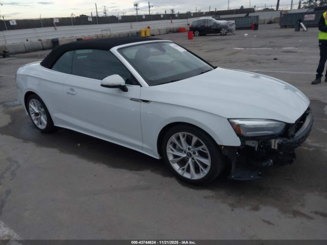 2022 AUDI A5 CABRIOLET WAU2AGF59NN005173
