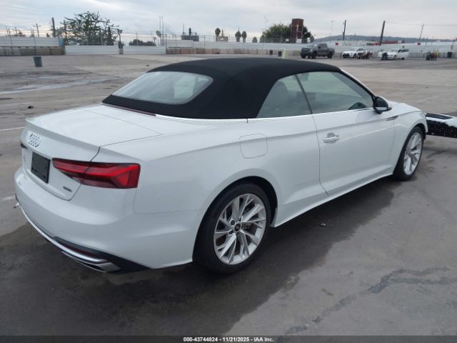 2022 AUDI A5 CABRIOLET WAU2AGF59NN005173 Photo 3