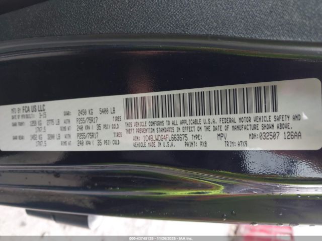 2015 JEEP WRANGLER UNLIMITED 1C4BJWDG4FL663675 Photo 8