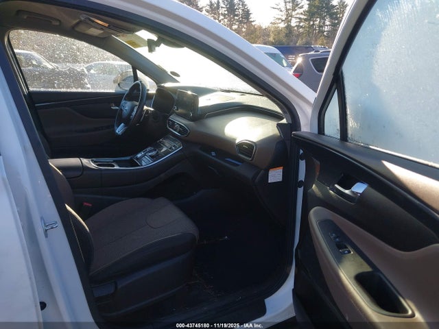 KM8S2DA14MU005827 Hyundai Santa Fe Hybrid Blue
