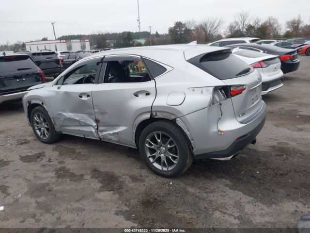 2015 LEXUS NX 200T JTJYARBZ1F2003919 Photo 2