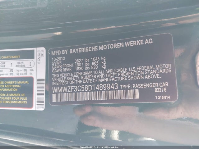 2013 MINI CLUBMAN WMWZF3C58DT489943 Photo 8