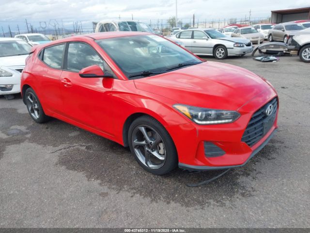 2019 HYUNDAI VELOSTER KMHTG6AF4KU019348