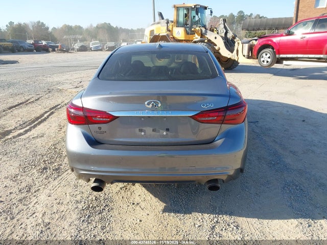 2021 Infiniti Q50 Sensory მანქანა იყიდება აუქციონზე, vin: NCS108666, აუქციონის ნომერი: 43745326