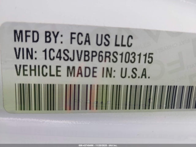 2024 JEEP WAGONEER 1C4SJVBP6RS103115 Photo 8