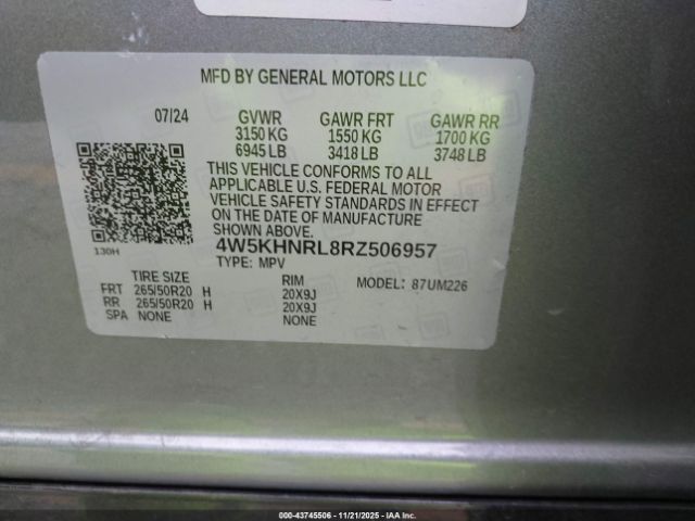 2024 ACURA ZDX 4W5KHNRL8RZ506957 Photo 8