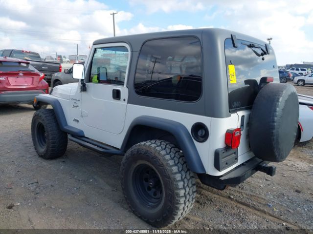 2000 JEEP WRANGLER 1J4FA49S6YP721844 Photo 2