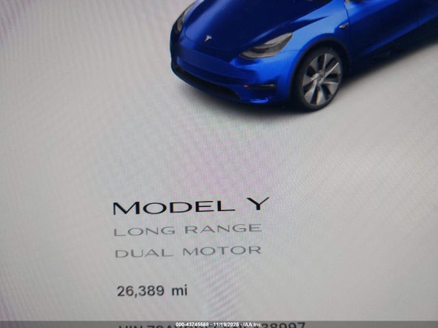 2022 TESLA MODEL Y 7SAYGDEEXNF438997 Photo 6