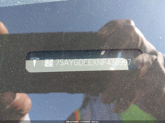 2022 TESLA MODEL Y 7SAYGDEEXNF438997 Photo 8
