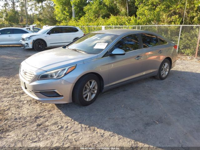 2016 HYUNDAI SONATA 5NPE24AF7GH275923 Photo 1