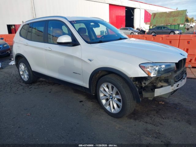 2015 BMW X3 5UXWY3C58F0E96171