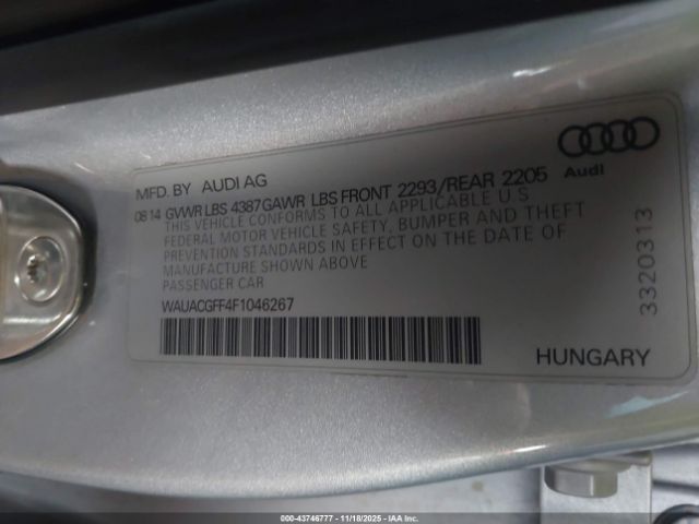 2015 AUDI A3 WAUACGFF4F1046267 Photo 8