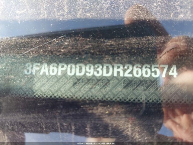 2013 FORD FUSION 3FA6P0D93DR266574 Photo 8