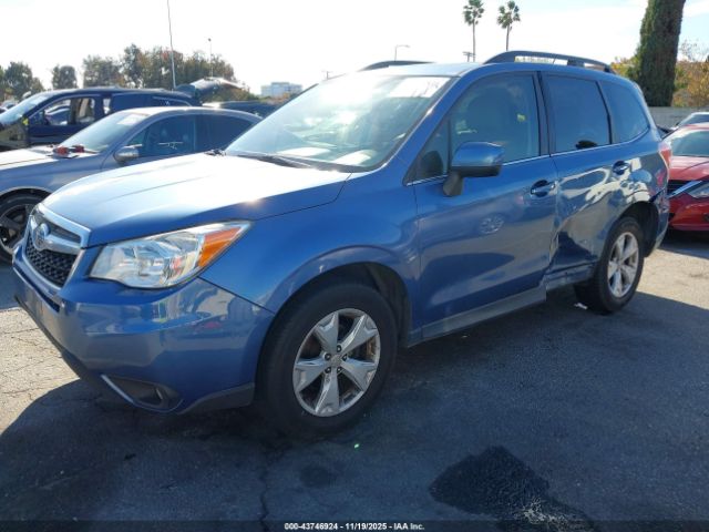 2015 SUBARU FORESTER JF2SJAHC3FH834043 Photo 1